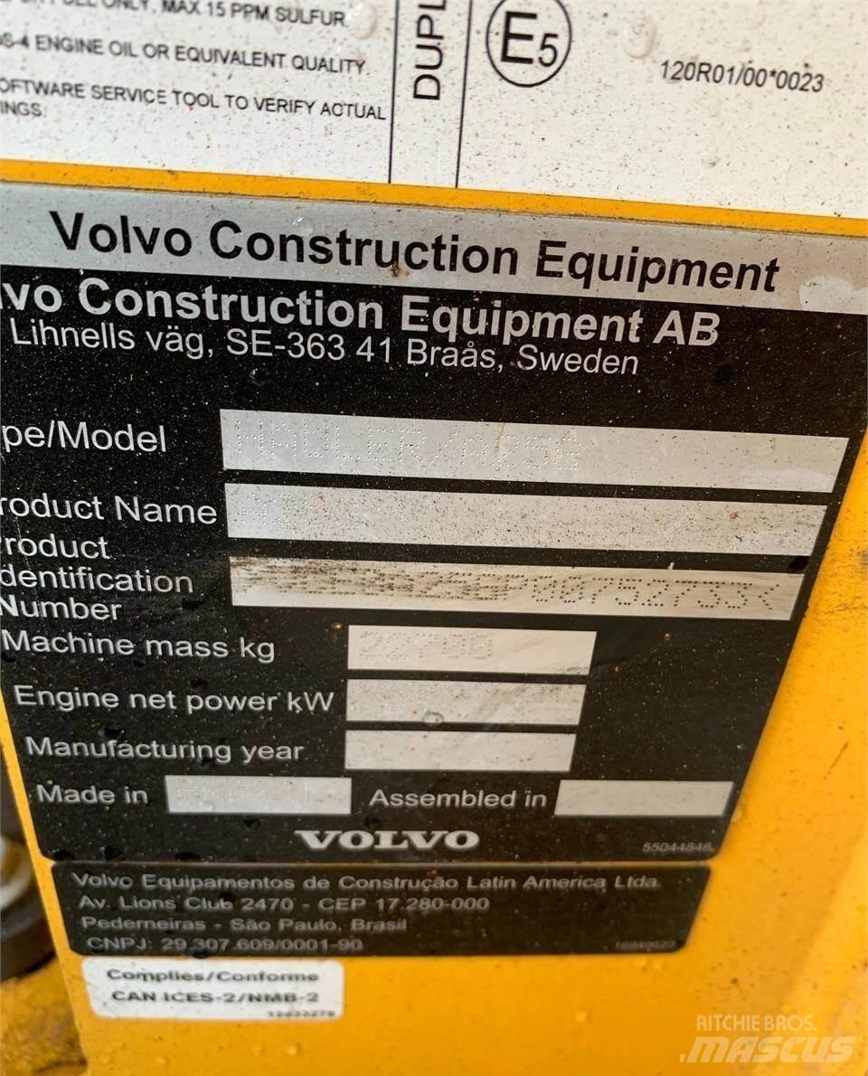 Volvo A25G Csuklósdömperek