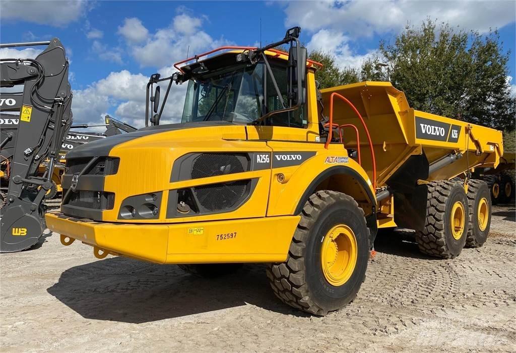 Volvo A25G Csuklósdömperek