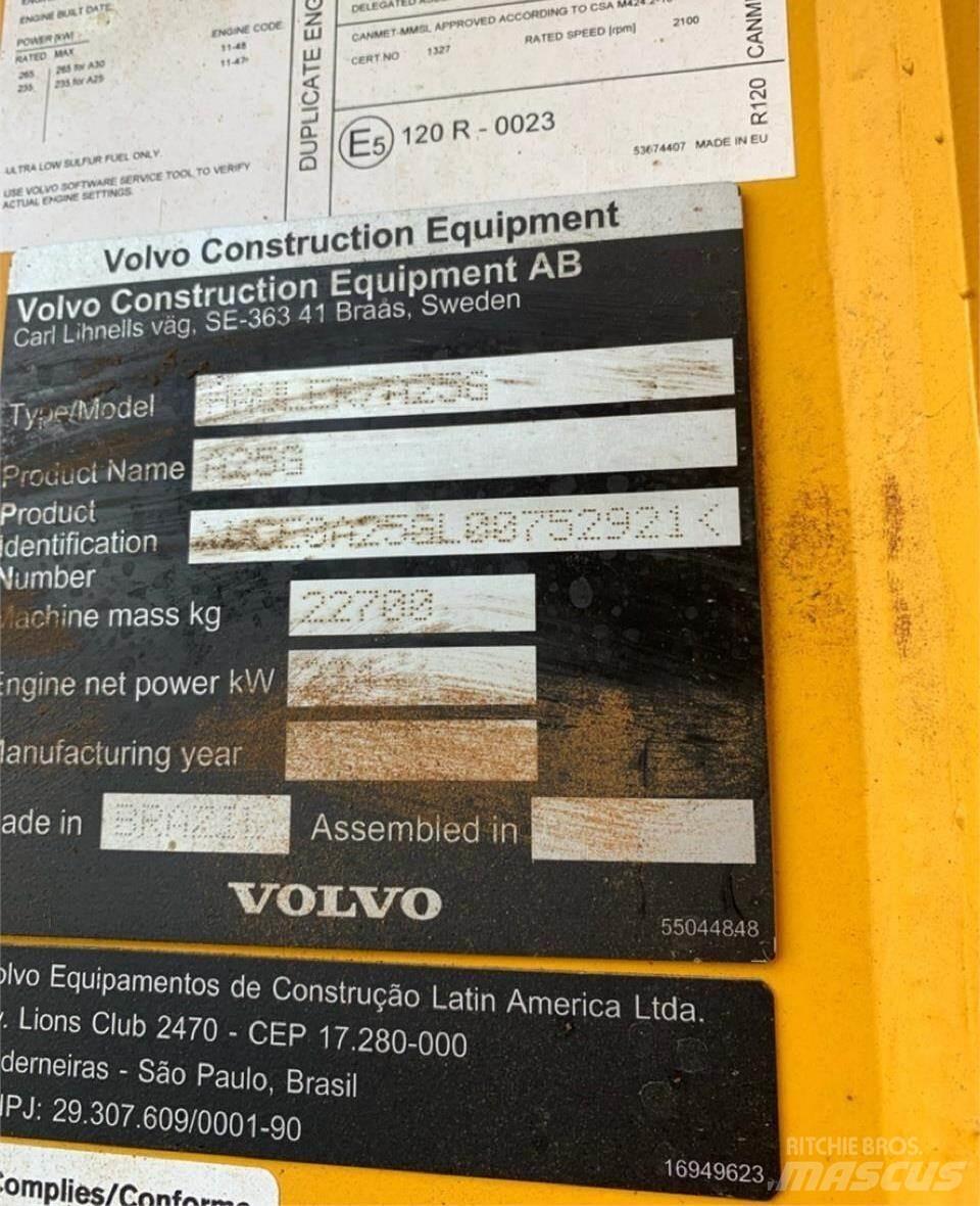 Volvo A25G Csuklósdömperek