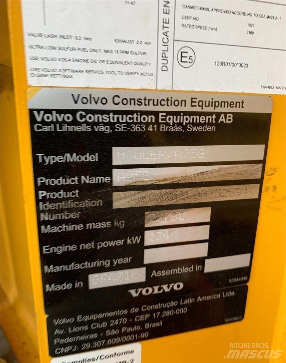 Volvo A25G Csuklósdömperek