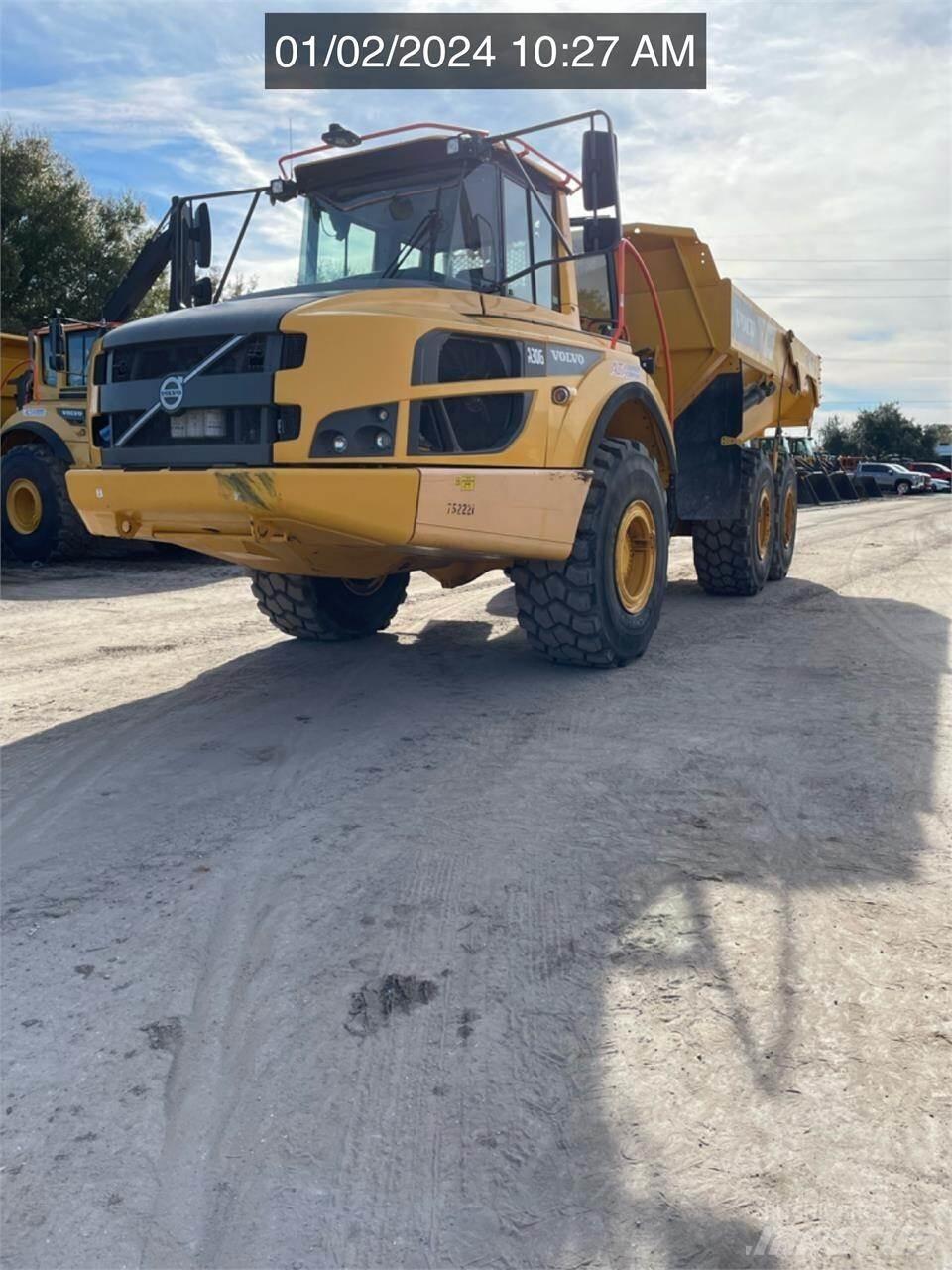 Volvo A30G Csuklósdömperek