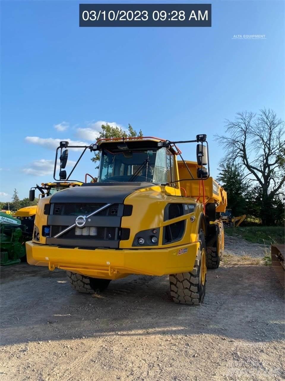 Volvo A30G Csuklósdömperek