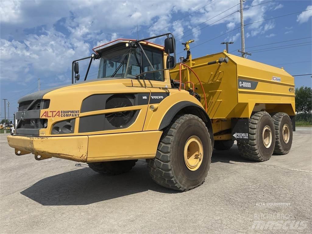 Volvo A40G Vízszállító teherautók