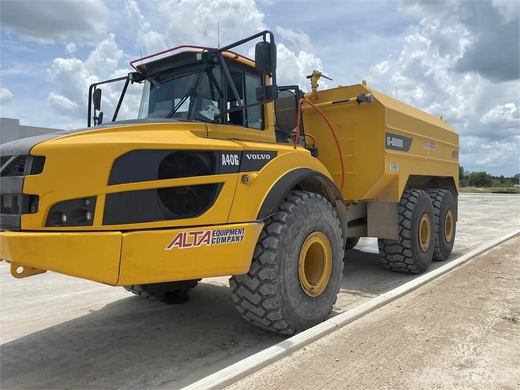 Volvo A40G Vízszállító teherautók