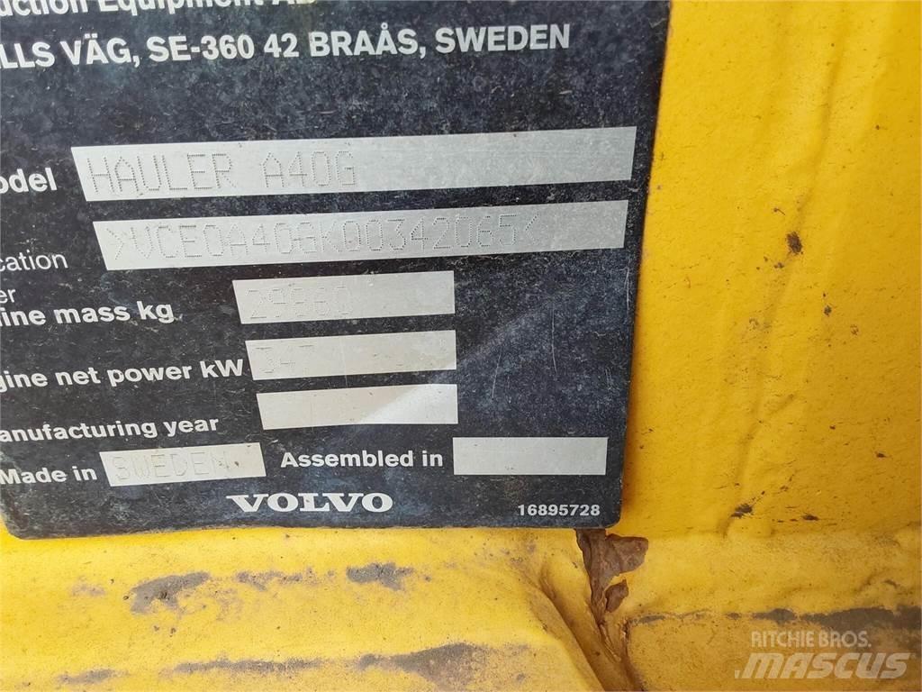 Volvo A40G Csuklósdömperek