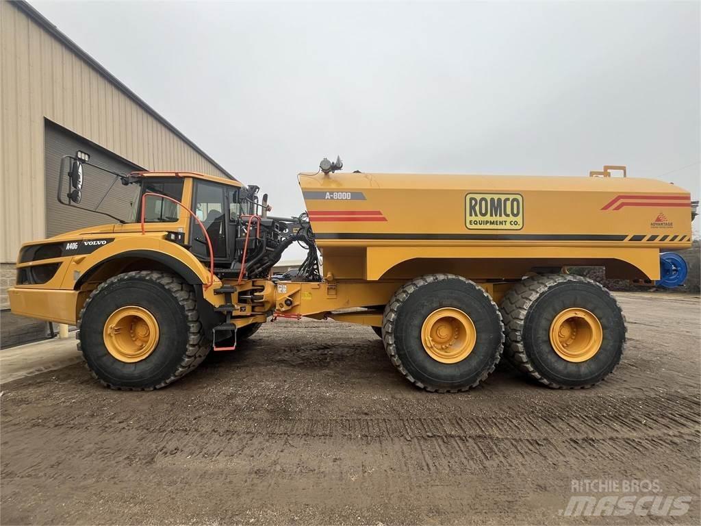Volvo A40G Vízszállító teherautók