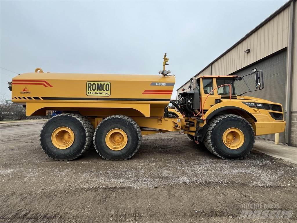 Volvo A40G Vízszállító teherautók