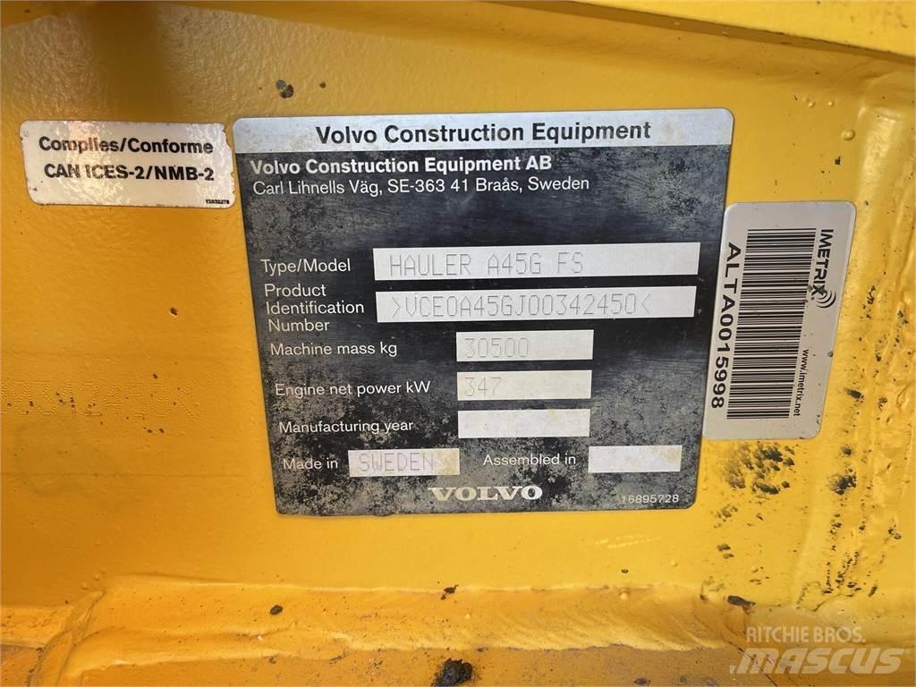 Volvo A45G FS Csuklósdömperek