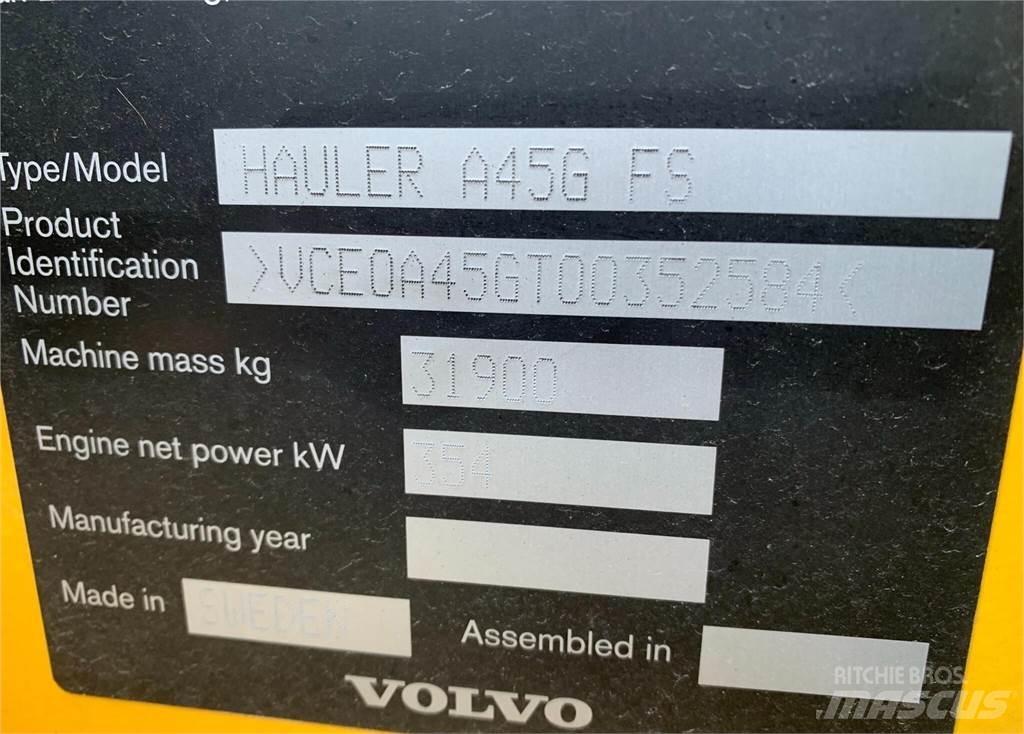 Volvo A45G FS Csuklósdömperek