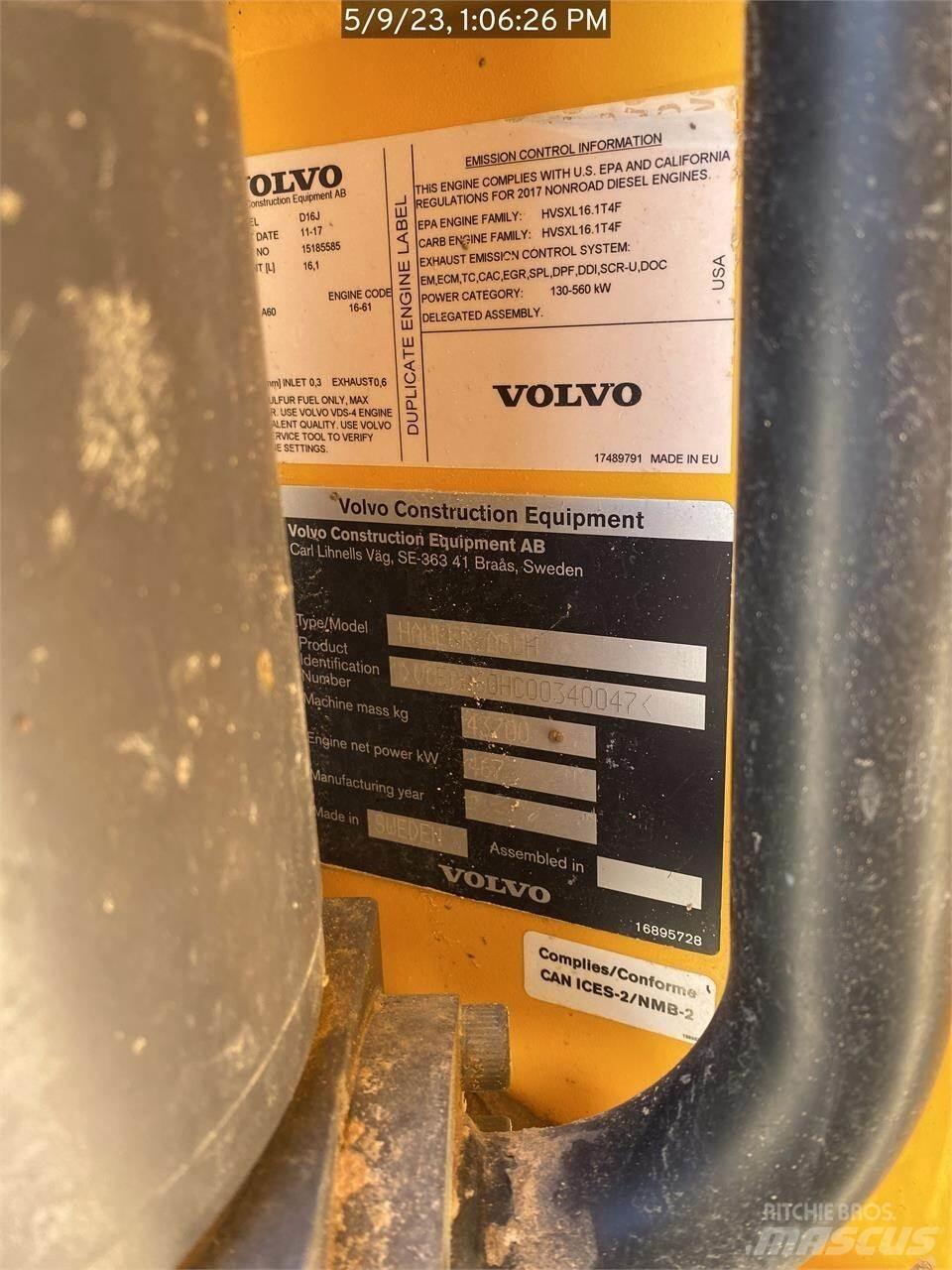 Volvo A60H Csuklósdömperek
