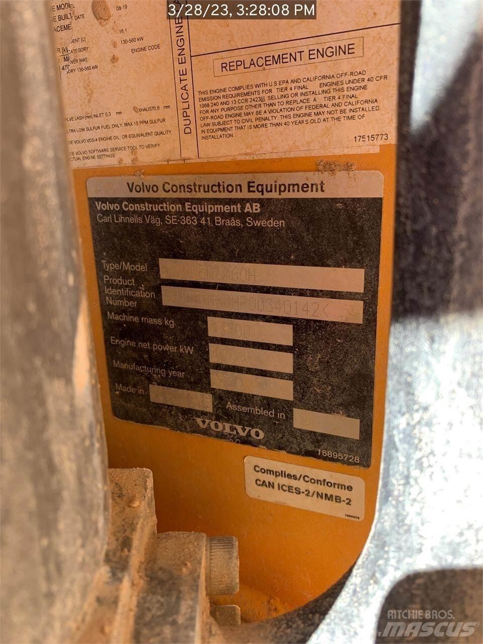 Volvo A60H Csuklósdömperek