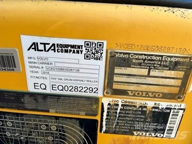 Volvo DD120B Ikerdobos hengerek