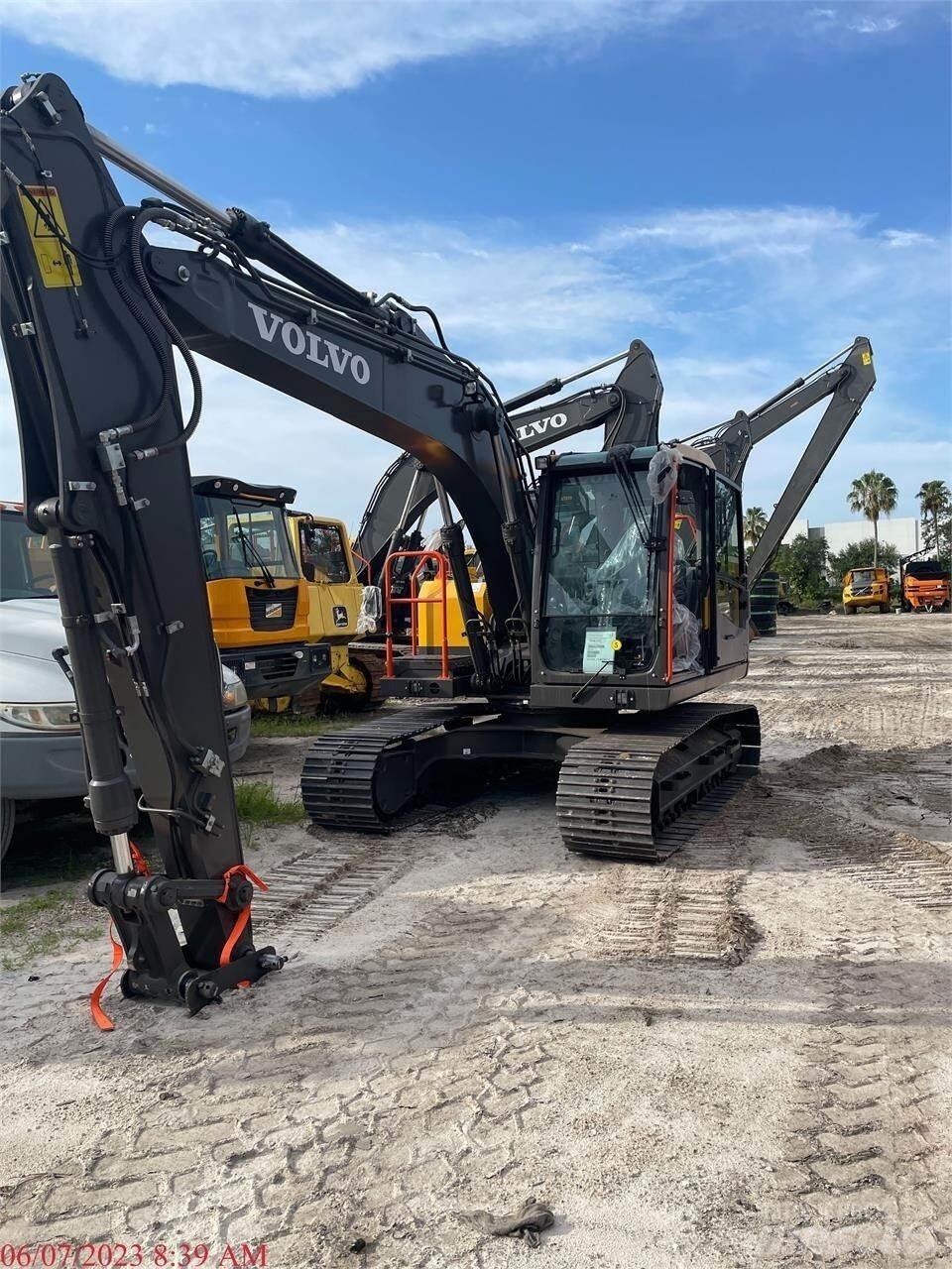 Volvo EC140EL Lánctalpas kotrók