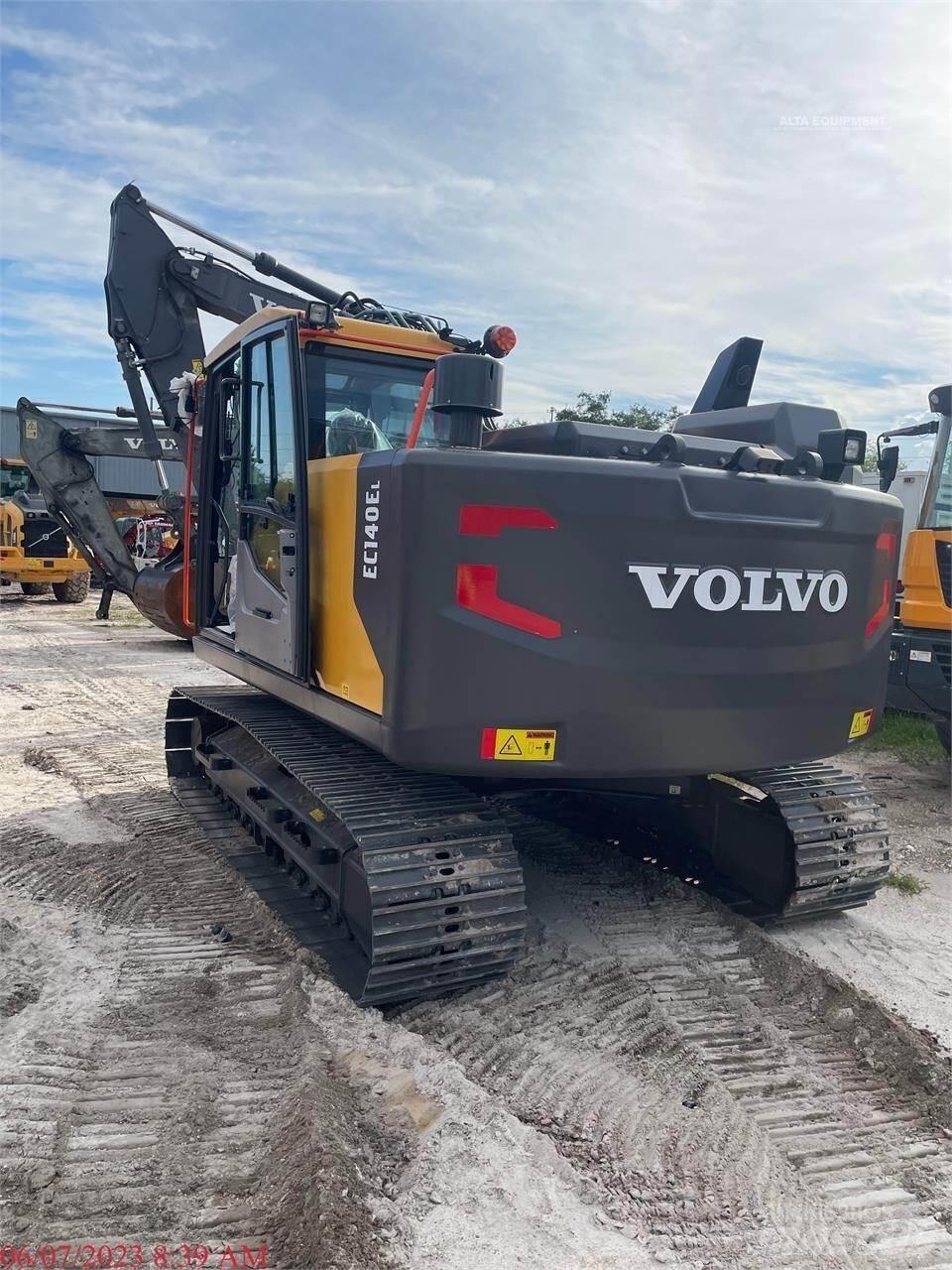 Volvo EC140EL Lánctalpas kotrók