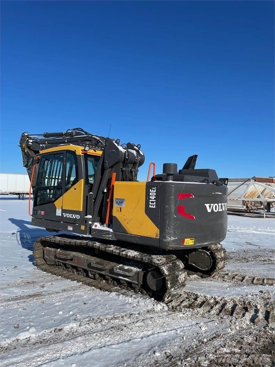 Volvo EC140EL Lánctalpas kotrók
