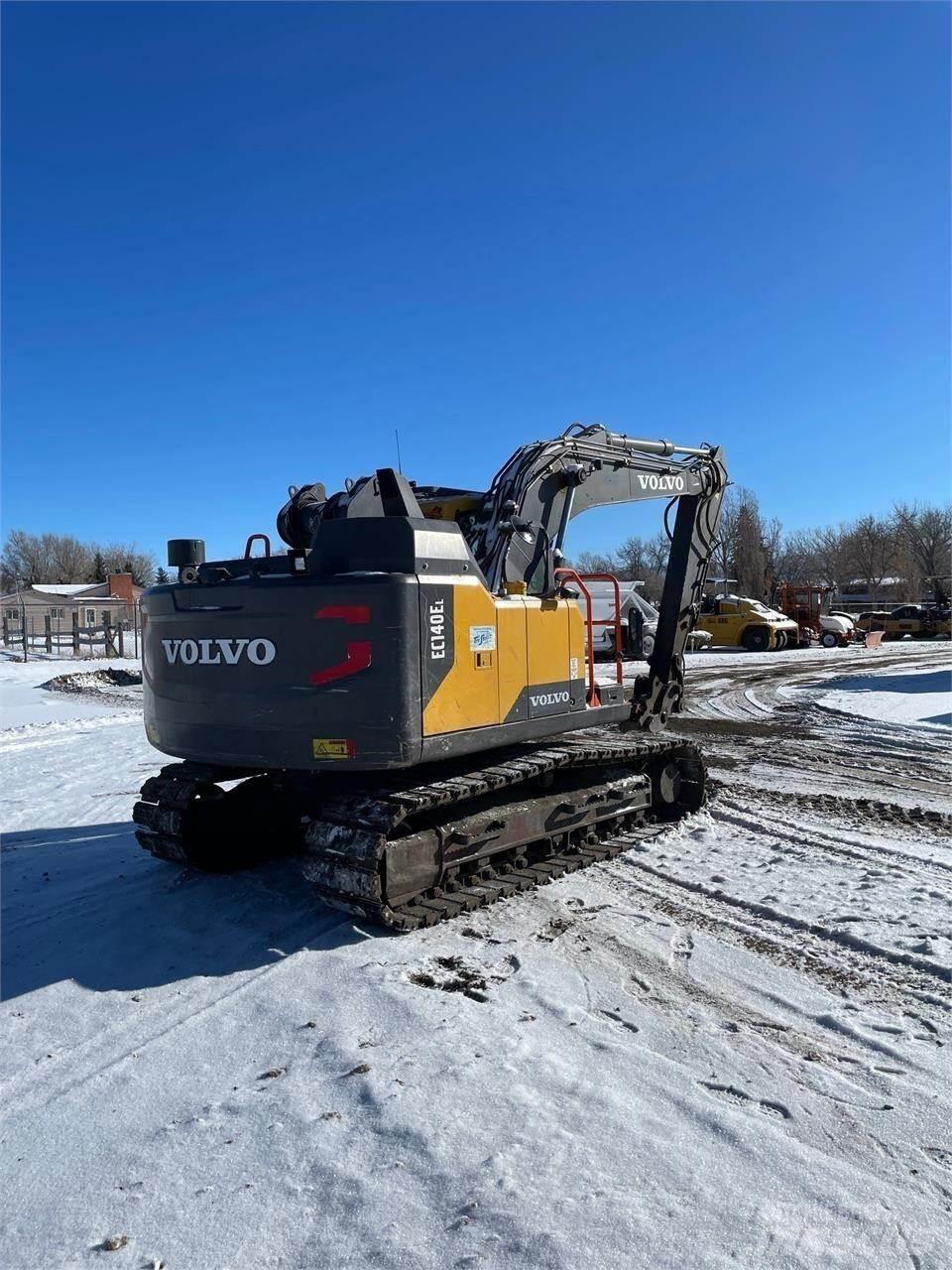 Volvo EC140EL Lánctalpas kotrók