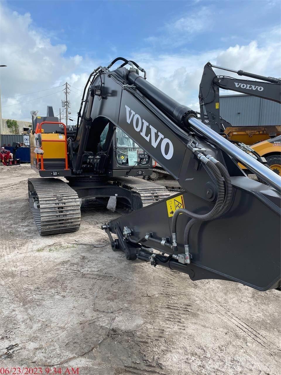 Volvo EC160EL Lánctalpas kotrók