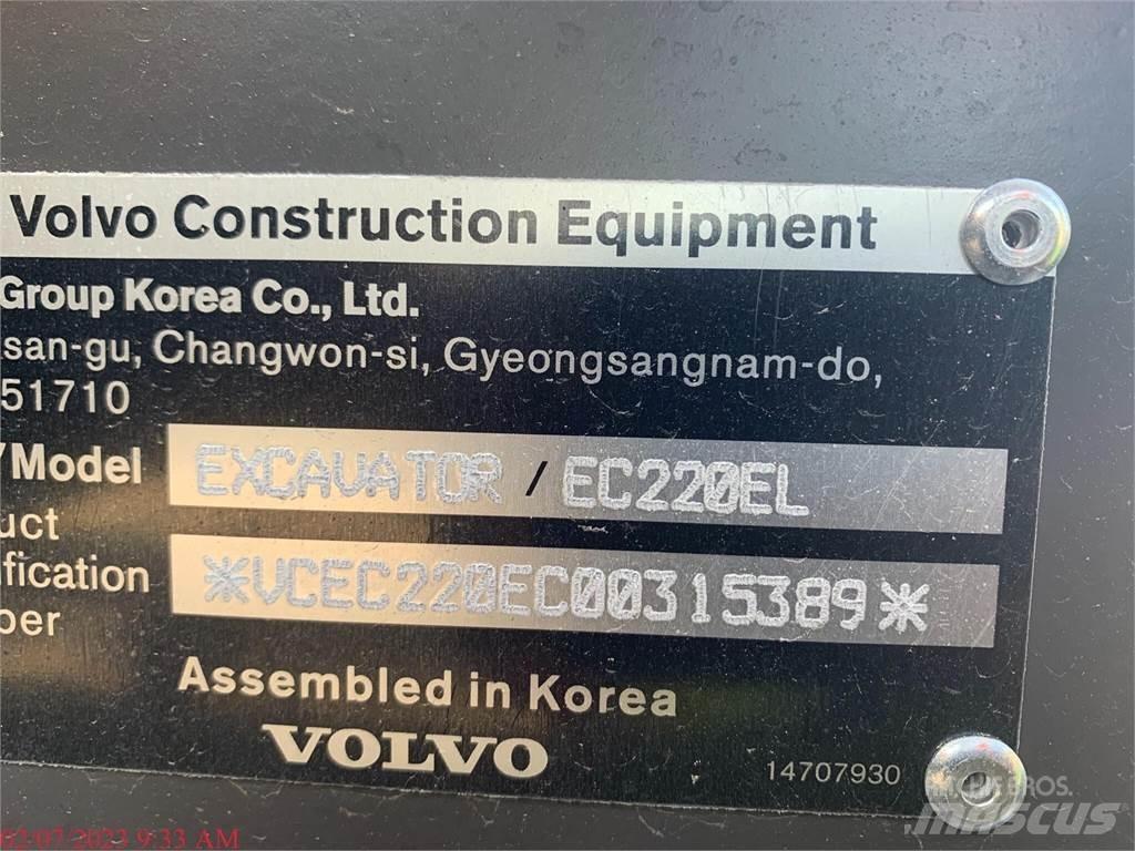 Volvo EC220EL Lánctalpas kotrók