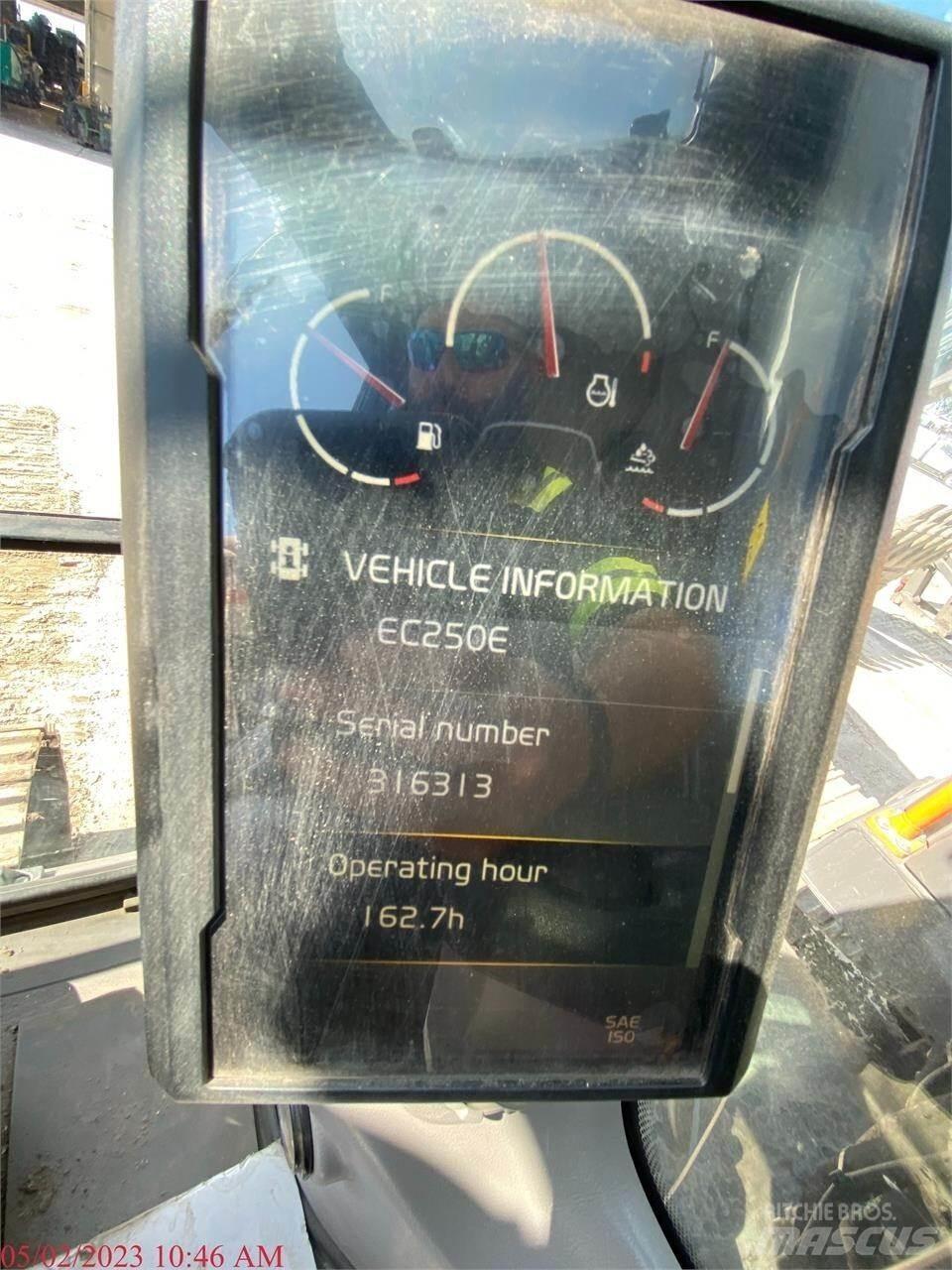 Volvo EC250EL Lánctalpas kotrók