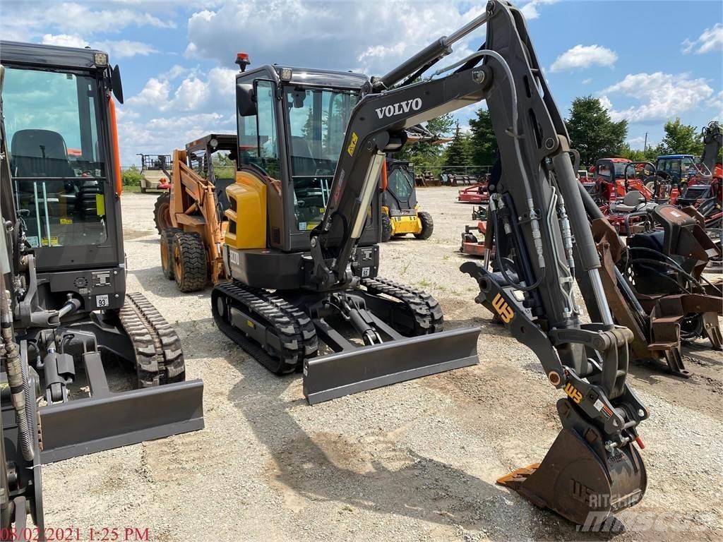 Volvo EC27D Mini kotrók < 7t