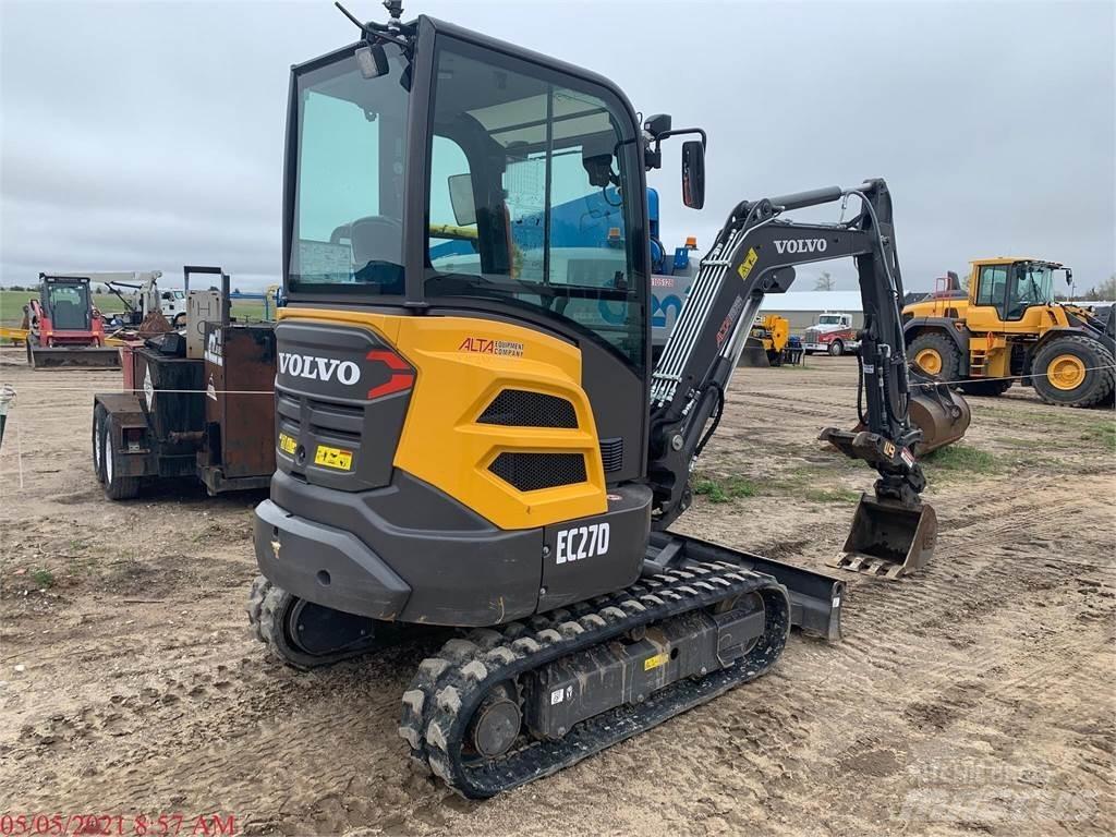 Volvo EC27D Mini kotrók < 7t