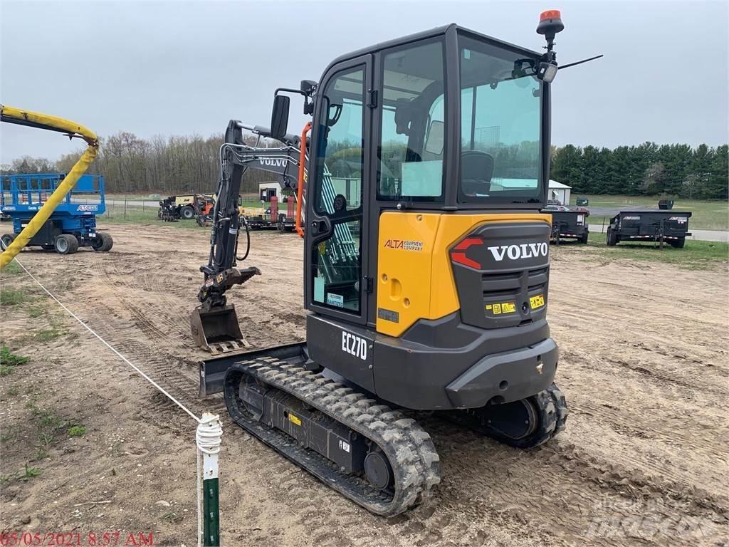 Volvo EC27D Mini kotrók < 7t