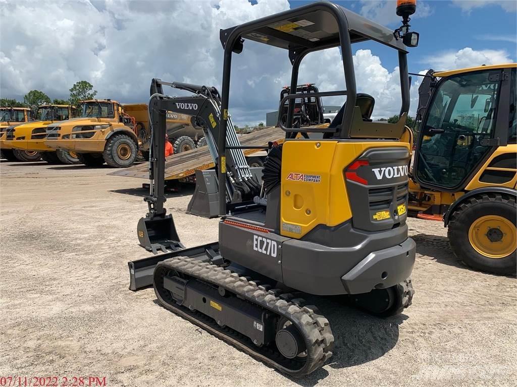 Volvo EC27D Mini kotrók < 7t