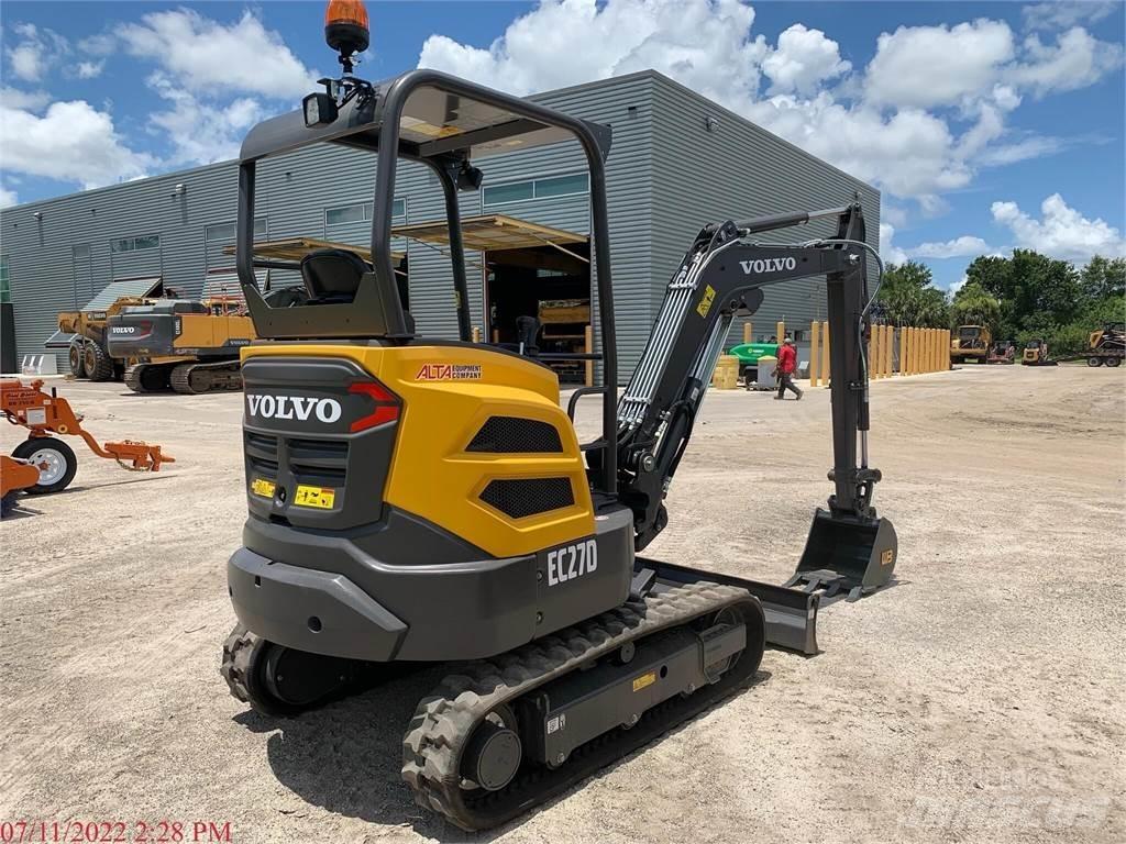 Volvo EC27D Mini kotrók < 7t