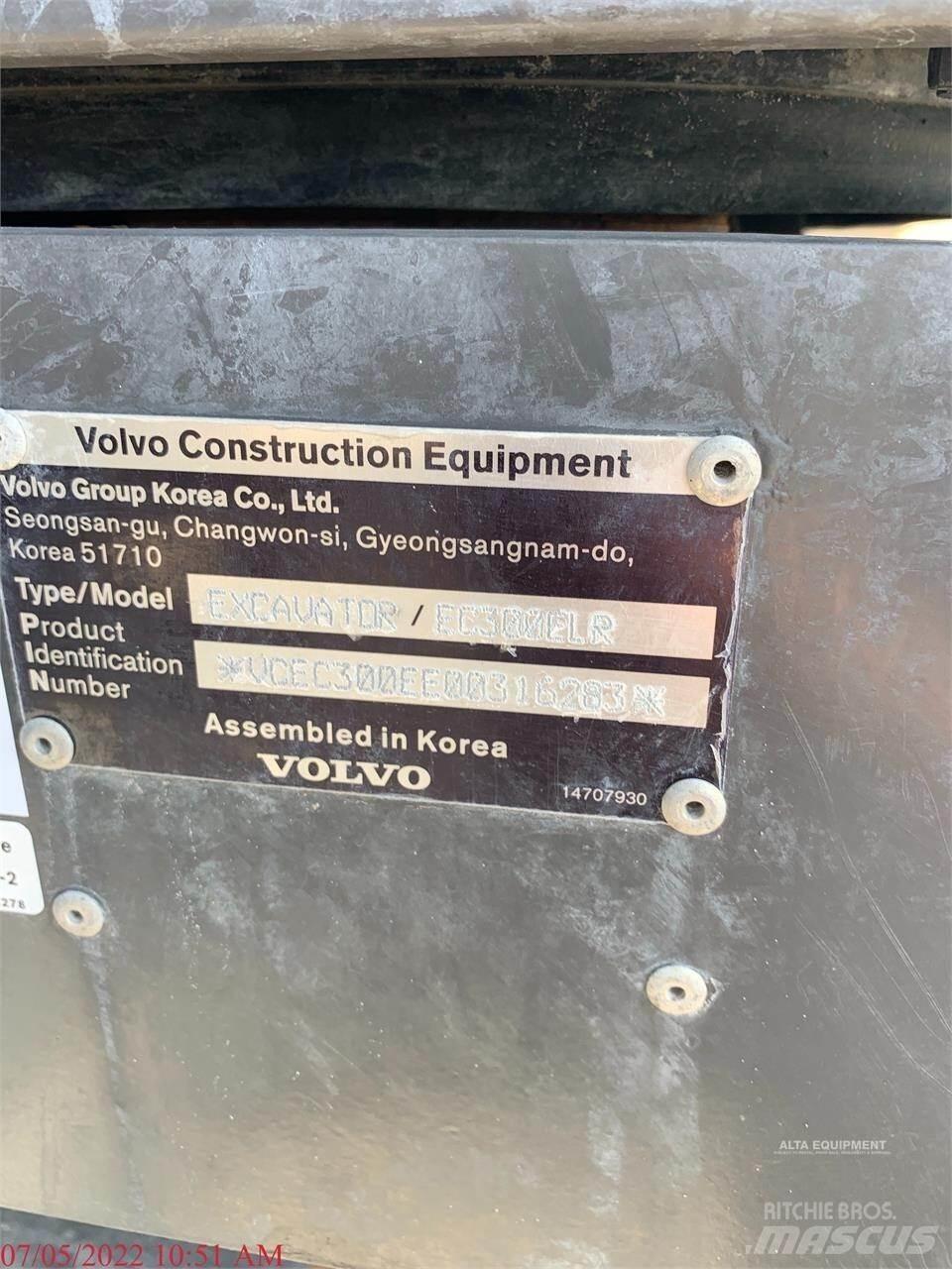 Volvo EC300E LR Lánctalpas kotrók