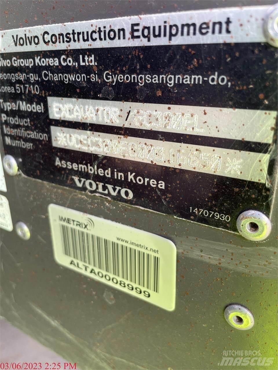 Volvo EC300EL Lánctalpas kotrók