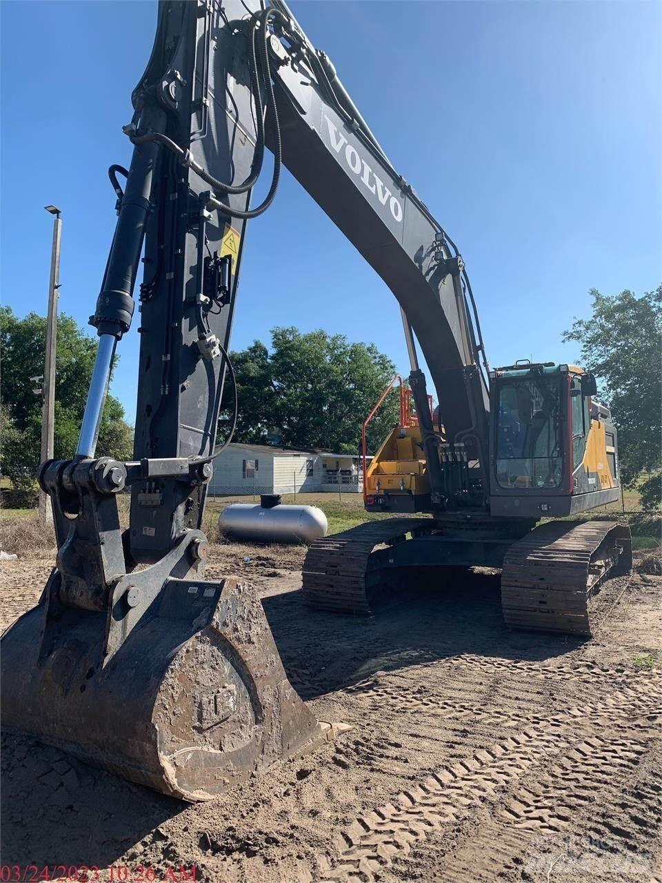 Volvo EC350EL Lánctalpas kotrók