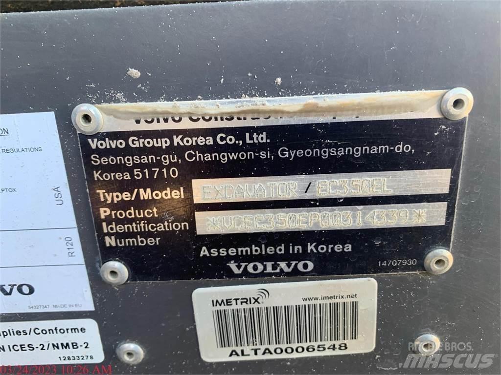 Volvo EC350EL Lánctalpas kotrók