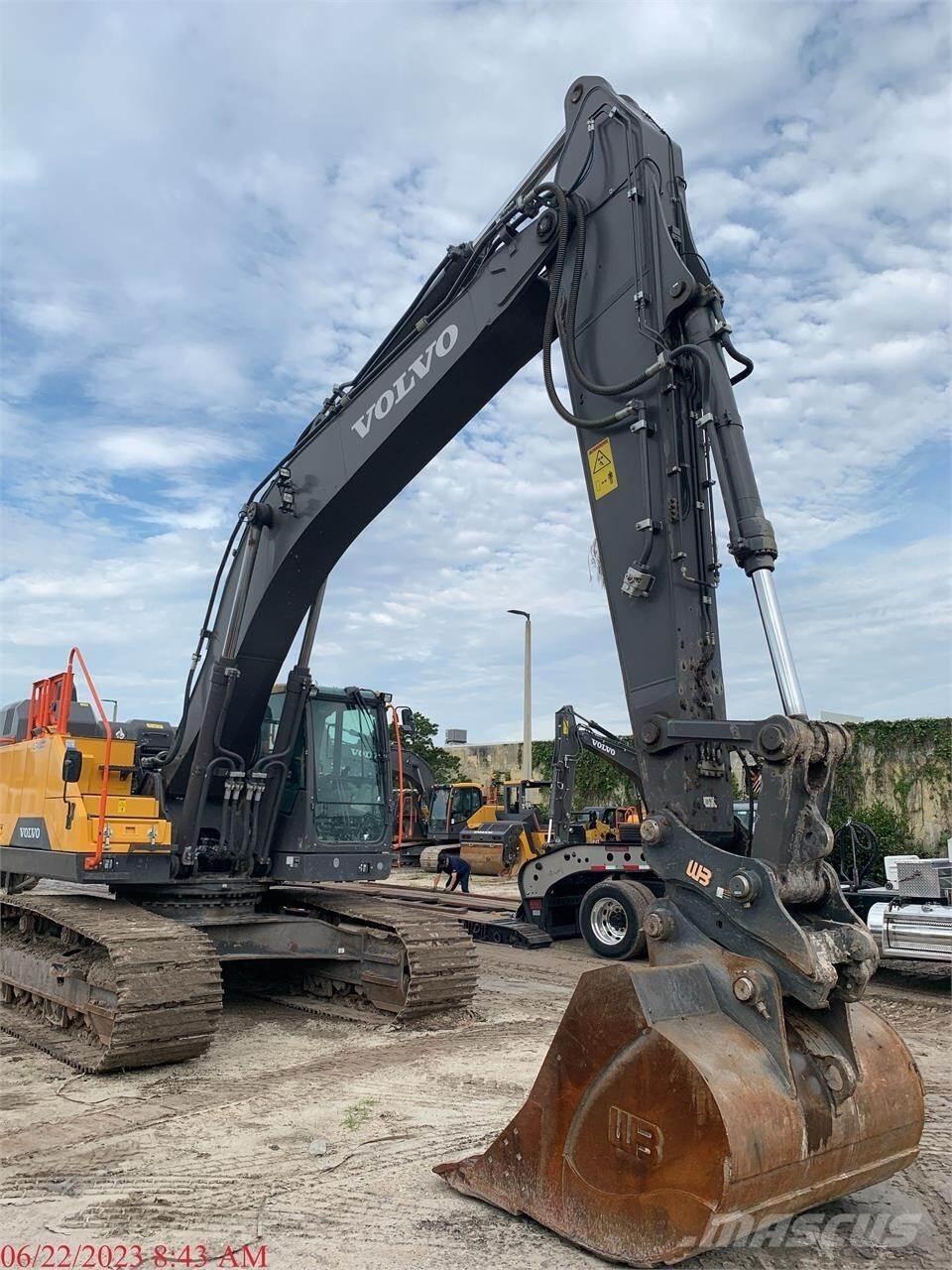 Volvo EC350EL Lánctalpas kotrók