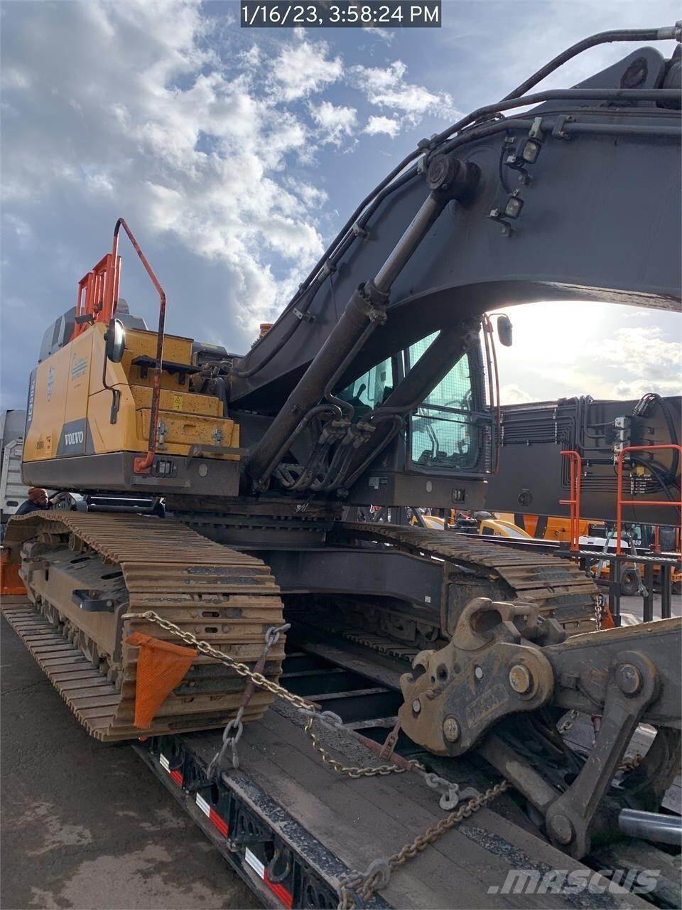 Volvo EC350EL Lánctalpas kotrók