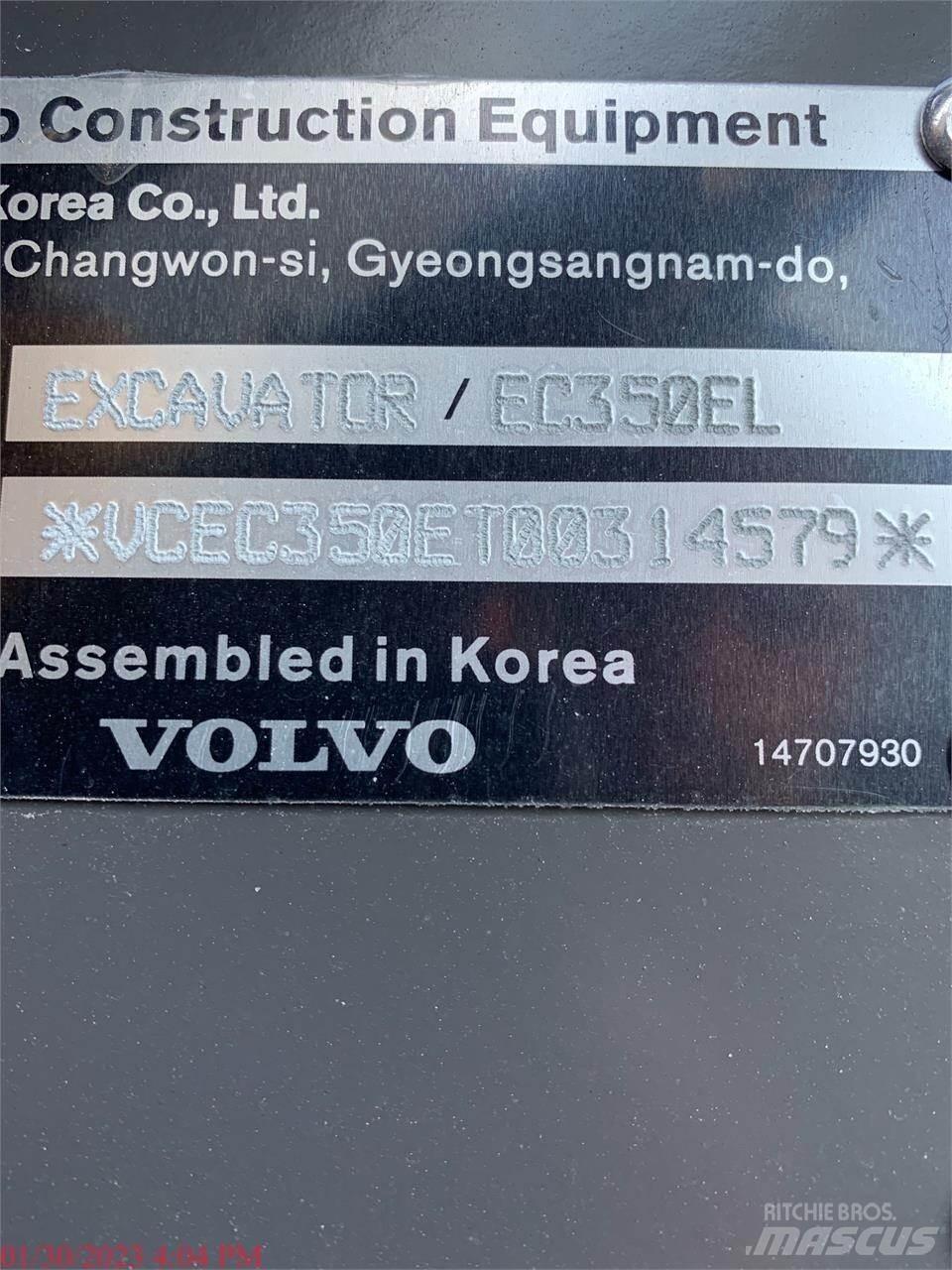 Volvo EC350EL Lánctalpas kotrók