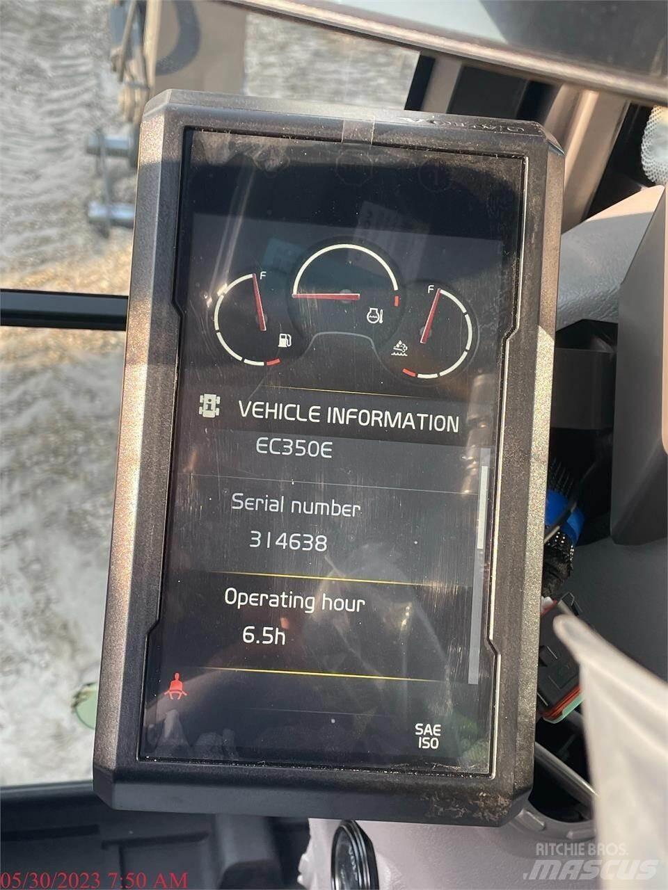 Volvo EC350EL Lánctalpas kotrók