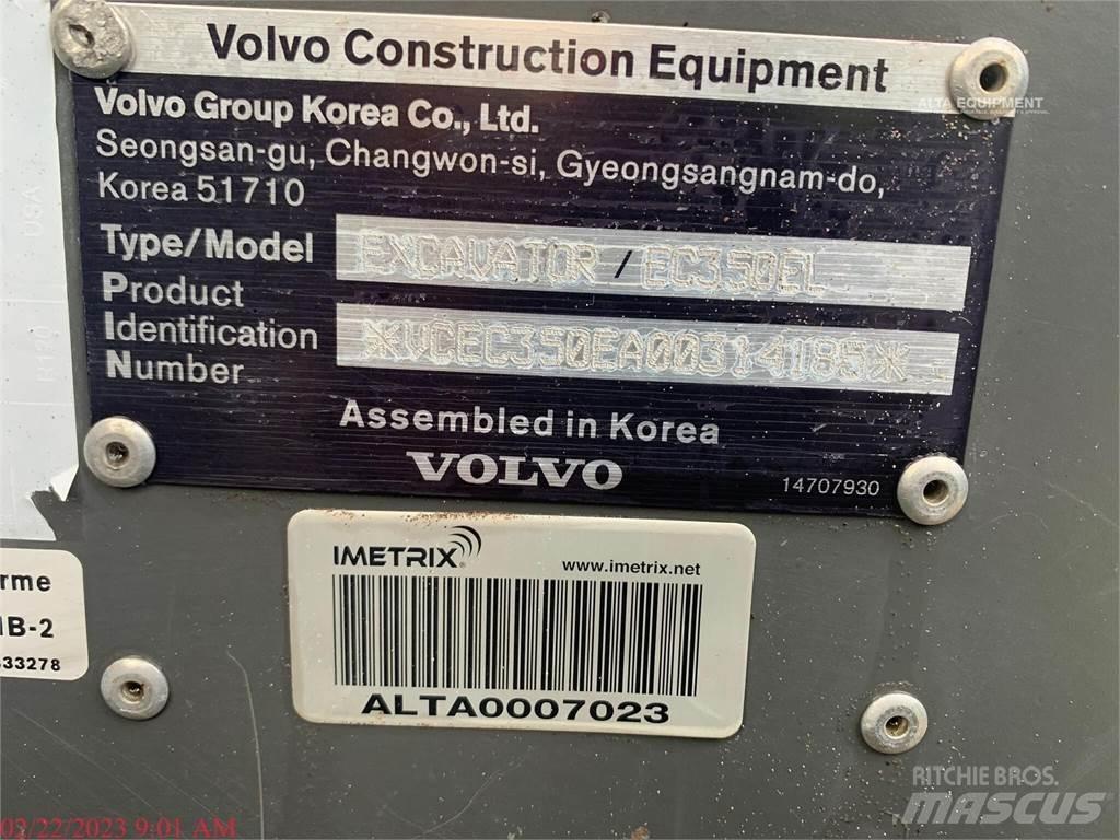 Volvo EC350EL Lánctalpas kotrók