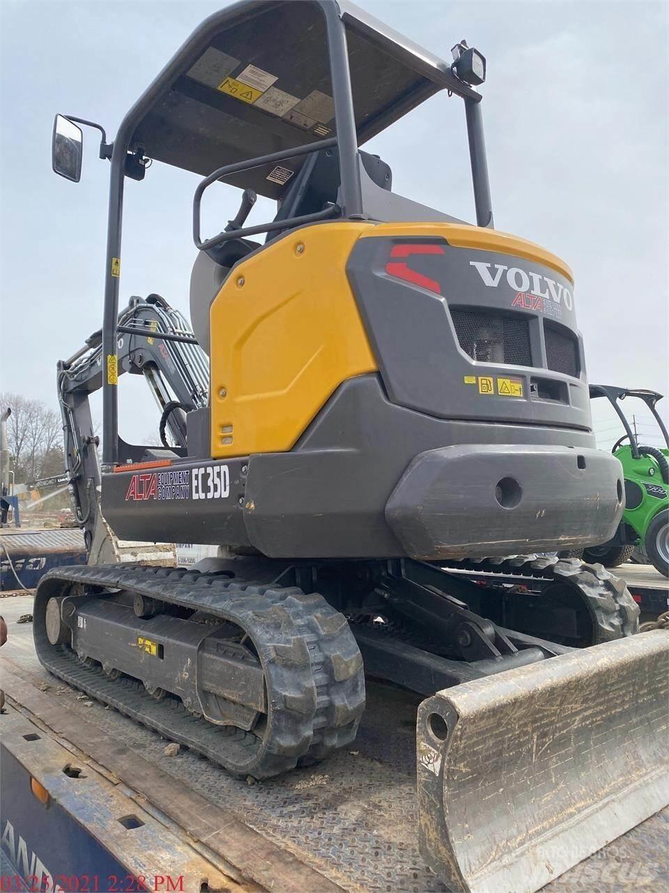 Volvo EC35D Mini kotrók < 7t