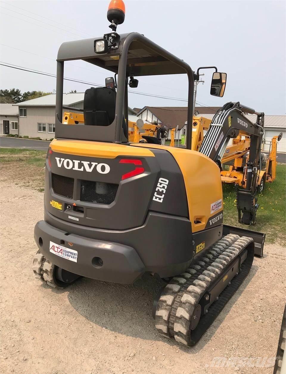 Volvo EC35D Mini kotrók < 7t