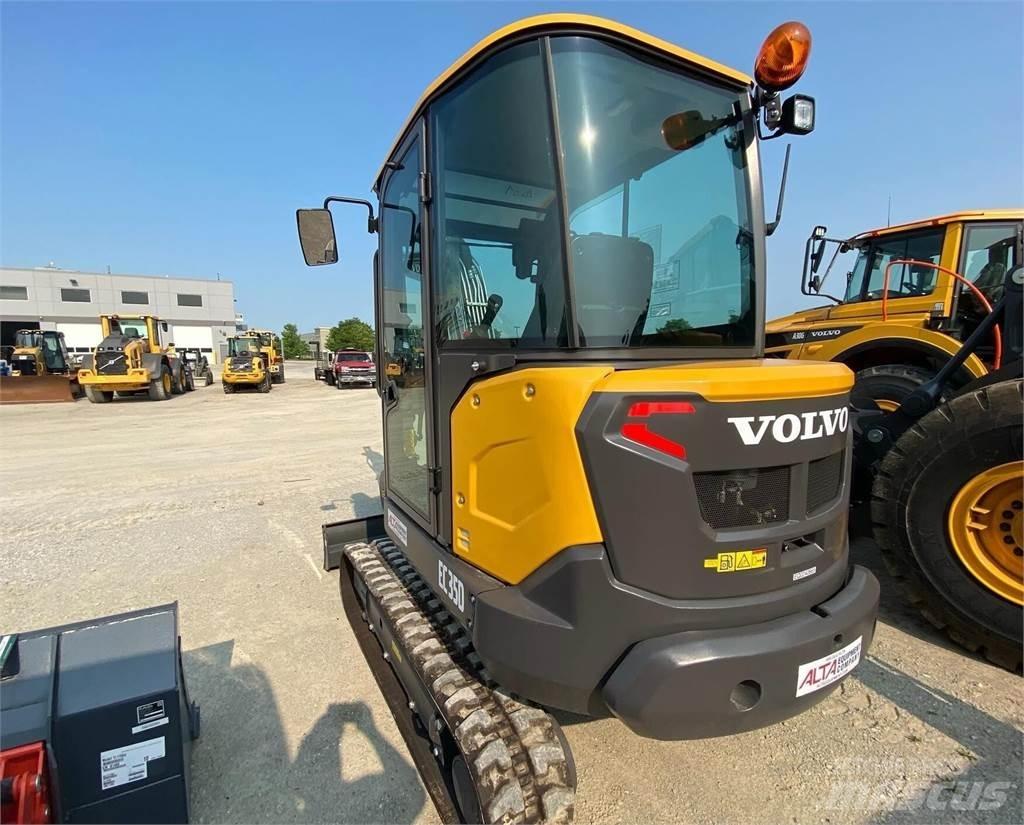 Volvo EC35D Mini kotrók < 7t