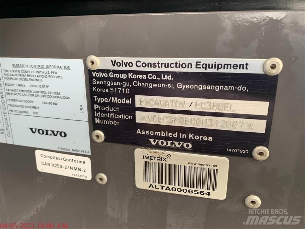 Volvo EC380EL Lánctalpas kotrók