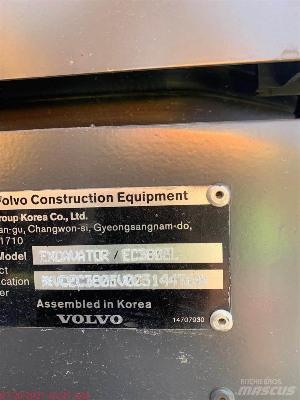Volvo EC380EL Lánctalpas kotrók