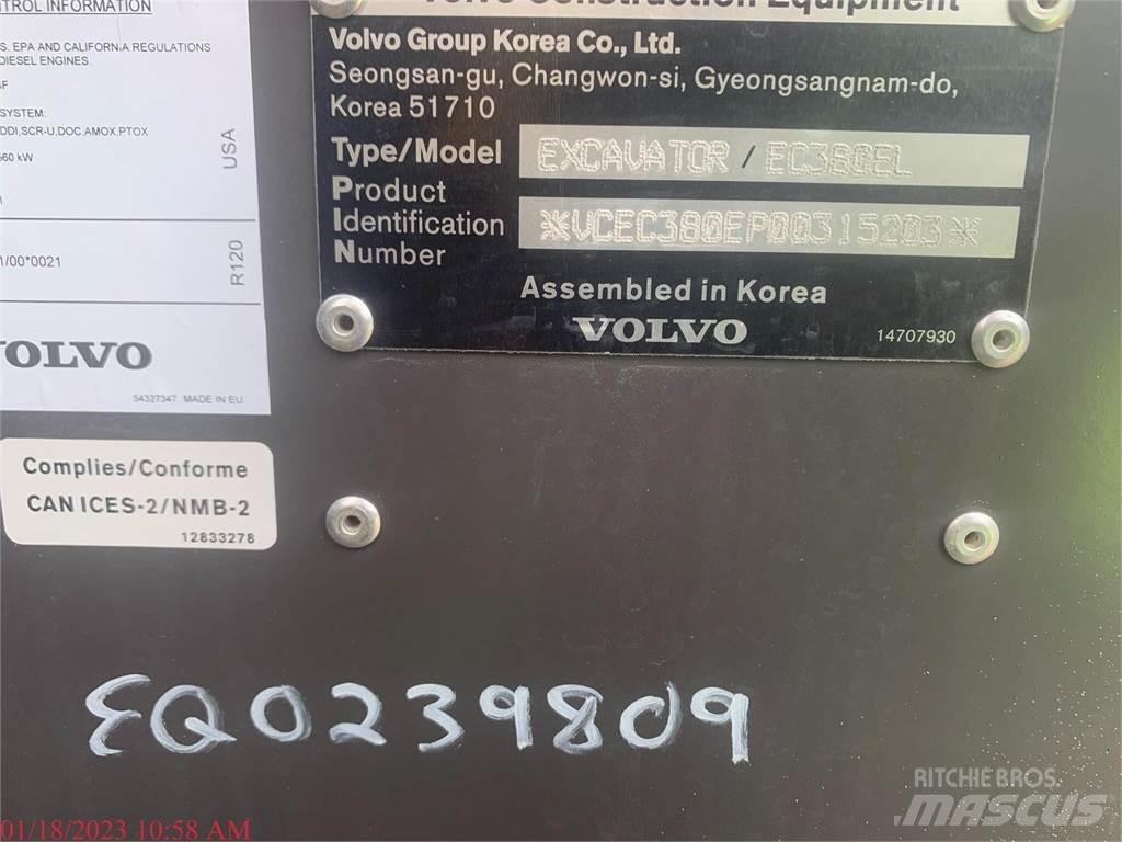 Volvo EC380EL Lánctalpas kotrók