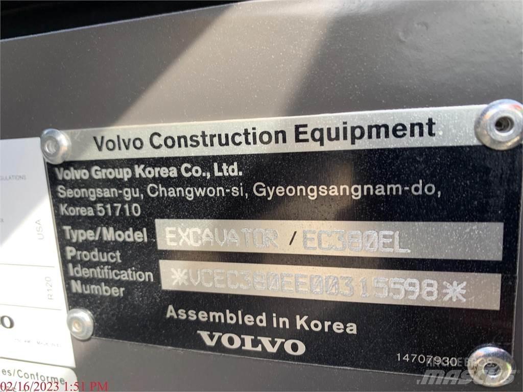 Volvo EC380EL Lánctalpas kotrók