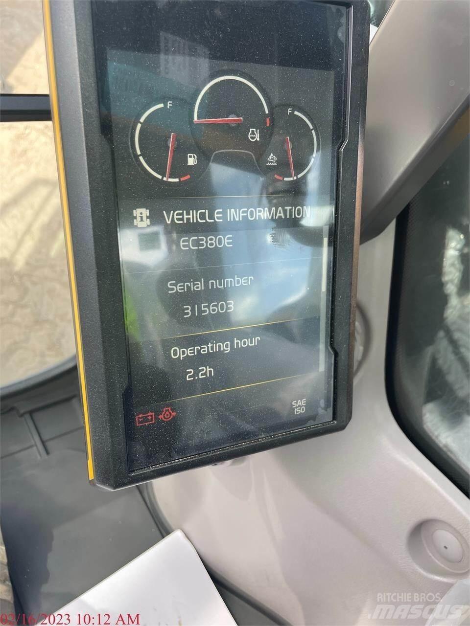 Volvo EC380EL Lánctalpas kotrók