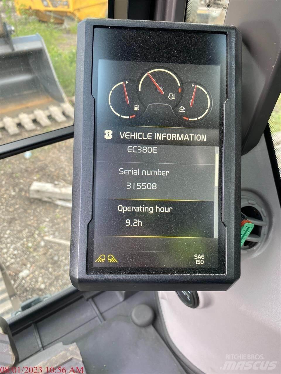 Volvo EC380EL Lánctalpas kotrók