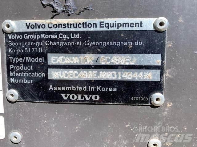 Volvo EC480EL Lánctalpas kotrók