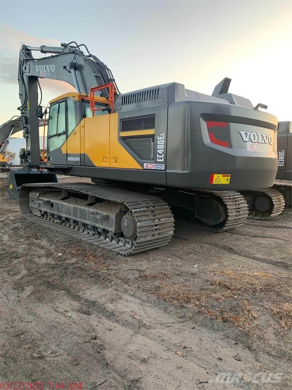 Volvo EC480EL Lánctalpas kotrók