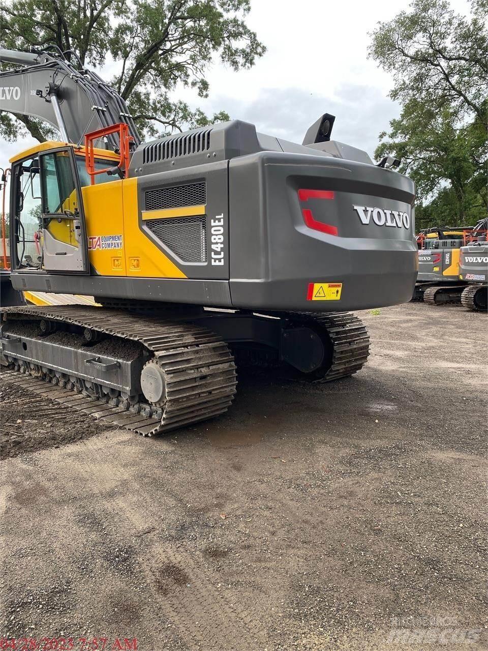 Volvo EC480EL Lánctalpas kotrók