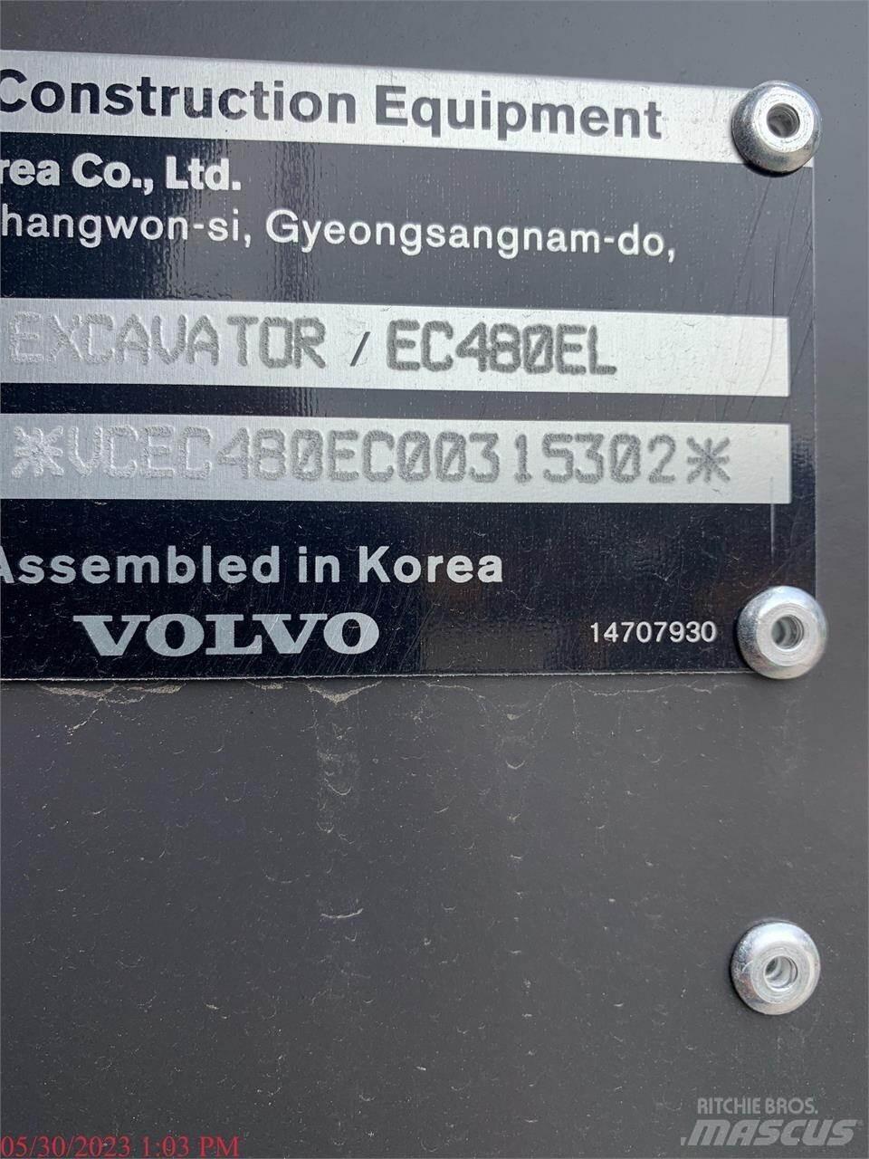 Volvo EC480EL Lánctalpas kotrók